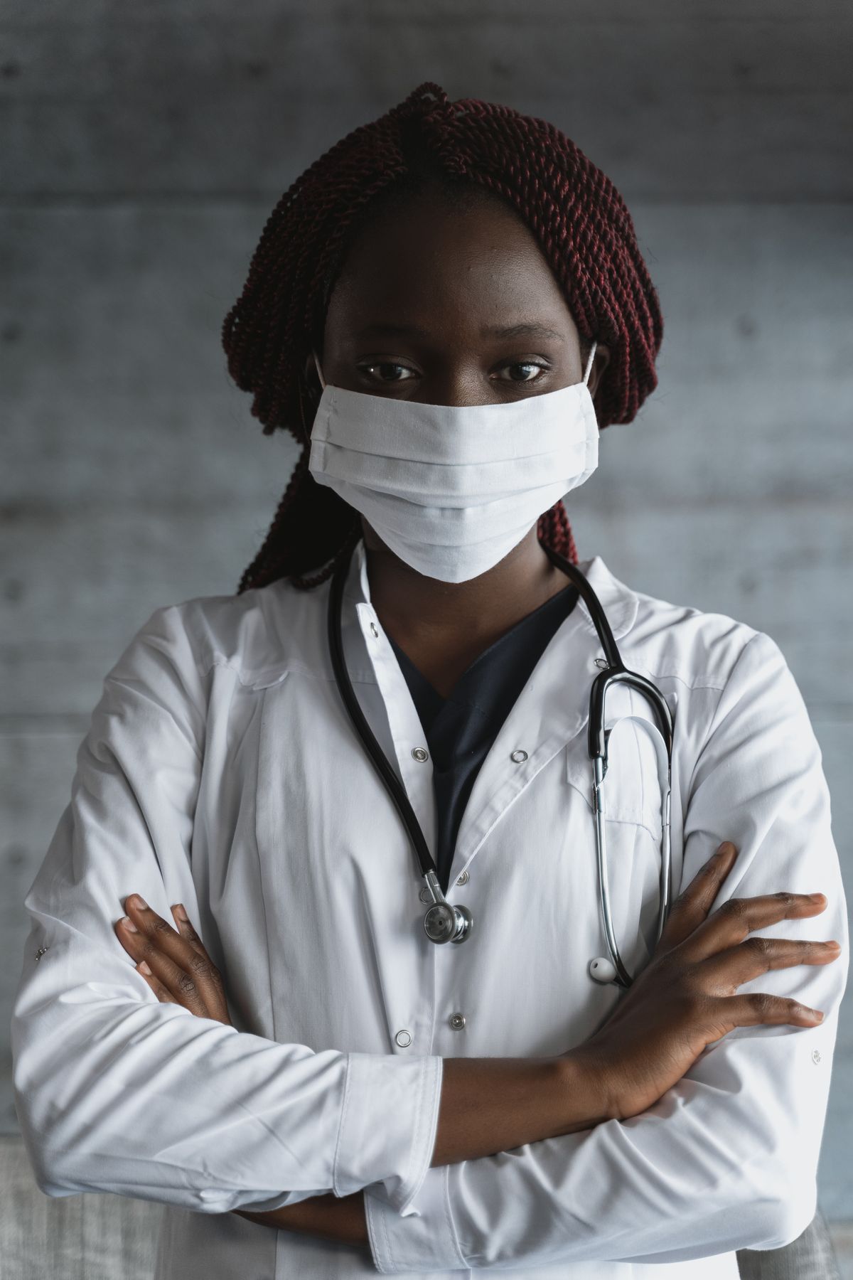 Healthcare professional representing student health cover